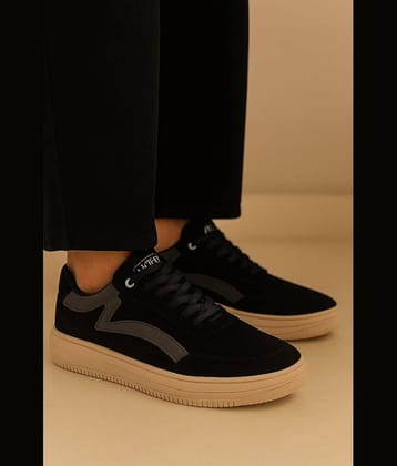 Asteroid Fashion Casual Partywear Black Men's Sneakers. Black Men's Sneakers