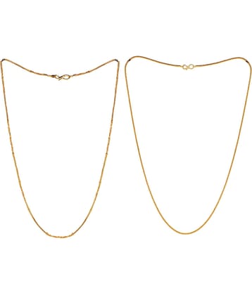 JIPPA Gold Plated Chain ( Set of 1 )