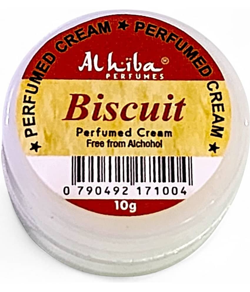 Al Hiba Biscuit Perfumed Body Deodorant Cream for Unisex 10 gm ( Pack of 1 )