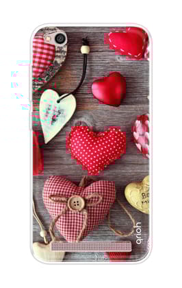 Valentine Hearts Soft Cover for xiaomi redmi 5a