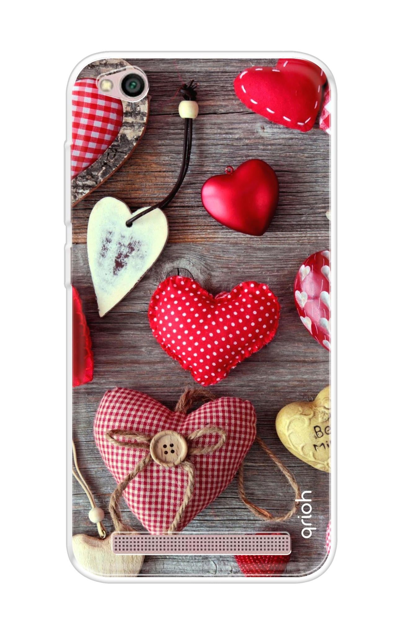 Valentine Hearts Soft Cover for xiaomi redmi 5a