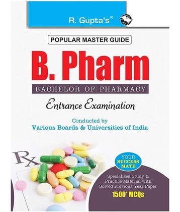 B. Pharm (Bachelor of Pharmacy) Entrance Exam Guide