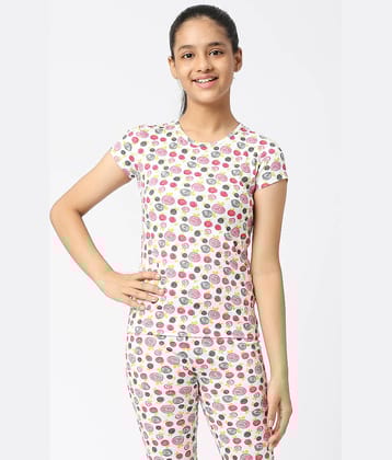 Sini Mini Pack of 1 Girls Cotton T-Shirt ( Multi )