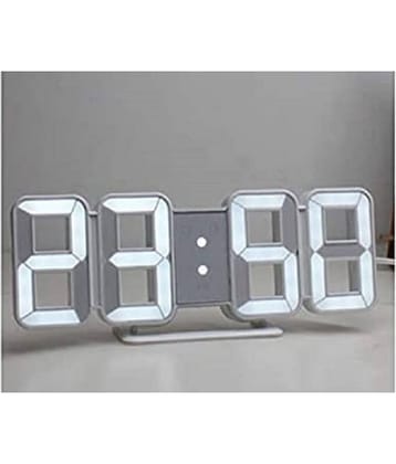 Ramdev Enterprises Digital Plastic Table Clock - Pack of 1