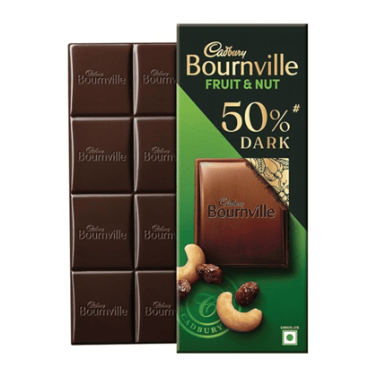 Cadbury Bournville Fruit and Nut Dark Chocolate Bar