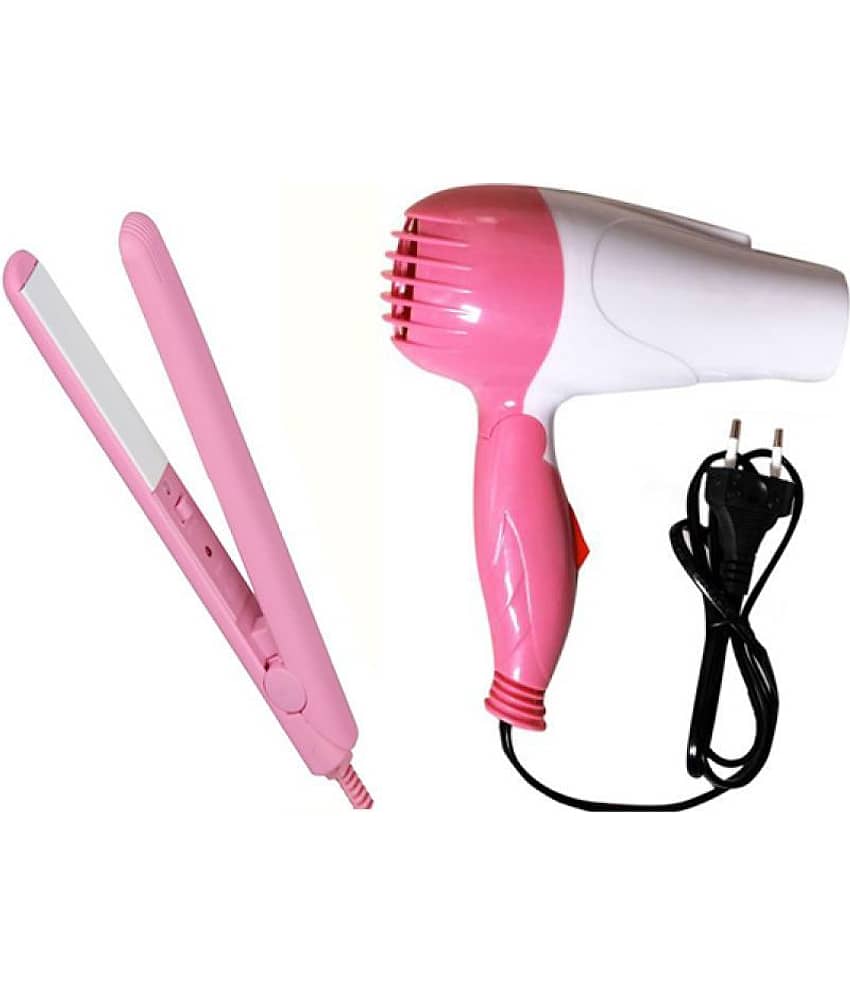 Bentag Mini Straightener & Hair Dryer ( Multicolour )