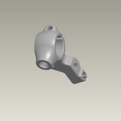 BRKT.R HANDLE LEVER - Splendor NXG | HF Dawn | HF Deluxe | Super Splendor | Glamour - 53173KTC920S
