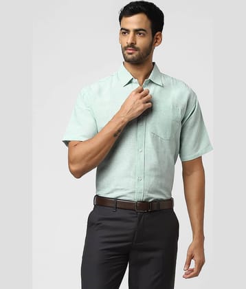 DESHBANDHU DBK - Green Cotton Regular Fit Men's Casual Shirt (Pack of 1 )