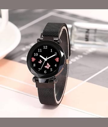 Trex Black Fabric Analog Womens Watch