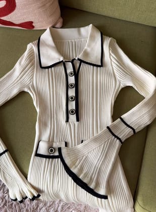 Norman knit dress-XS