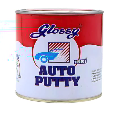 1001 Auto Putty Grey | High-Strength, Fast-Drying & Easy Sanding Filler | Ideal for Car Dent Repair, Bodywork & Smoothing Imperfections | Superior Adhesion & Durable Finish (Grey, 500 gms)