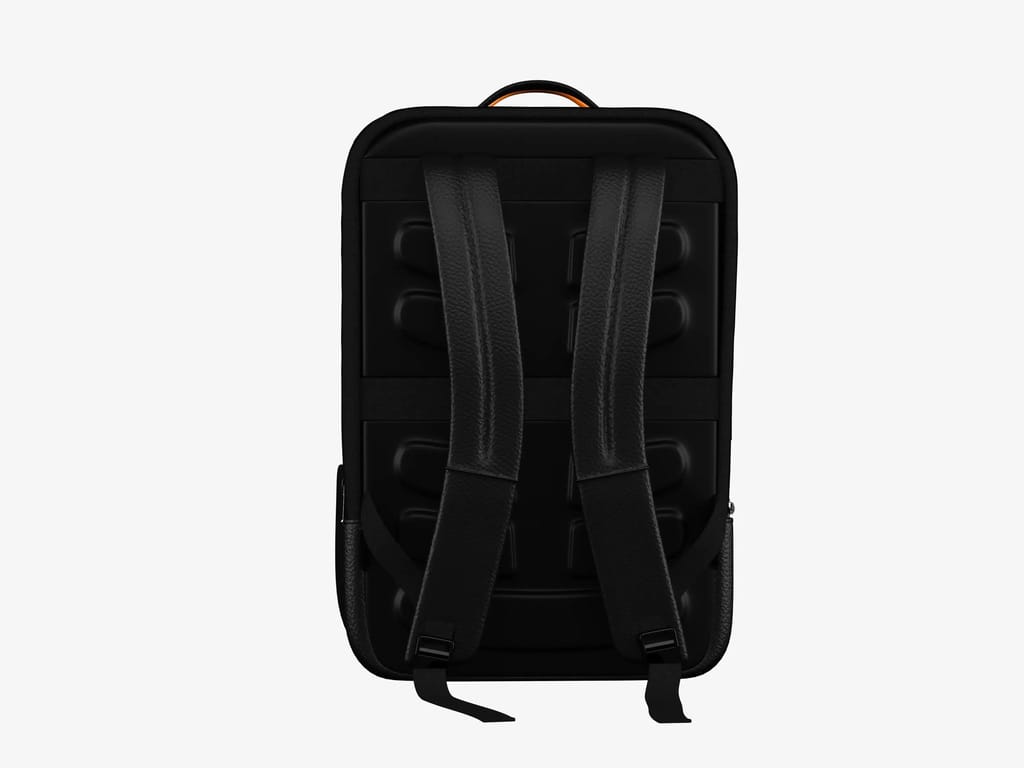 Fingerlock Leather Backpack