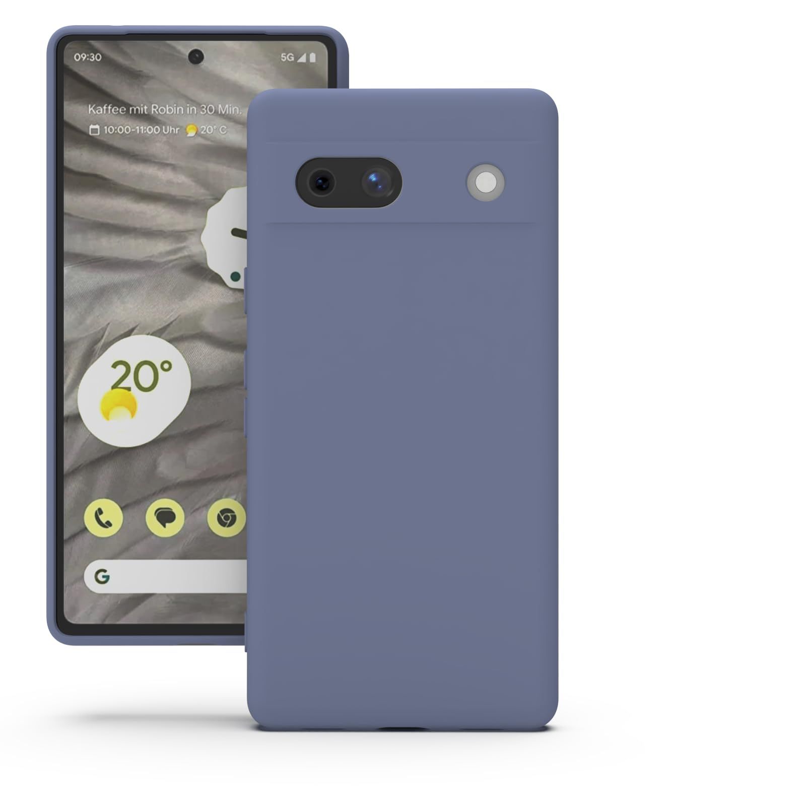 YATWIN Silicone Back Case for Google Pixel 7A, Soft-Touch Phone Back Cover for Google Pixel 7A - Lavender Grey YATWIN Silicone Back Case for Google Pixel 7A, Soft-Touch Phone Back Cover for Google Pixel 7A - Lavender Grey - Lavender Grey / Google Pixel 7