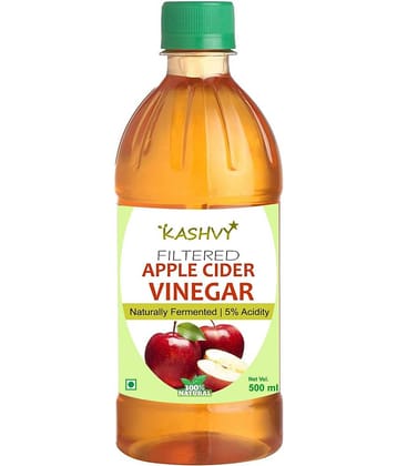 Kashvy Filtered Apple Cider Vinegar | 100% Natural Syrup 500 ml Apple Jacked