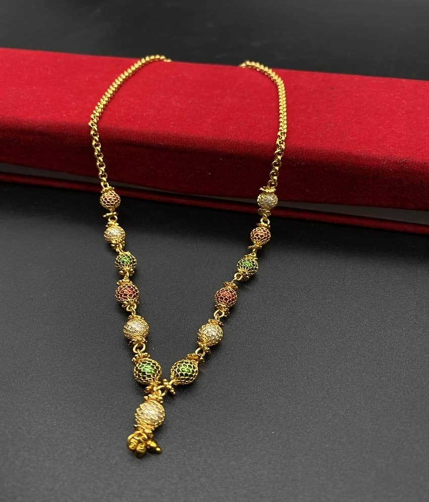 MGSV Golden Pendant set ( Pack of 1 )