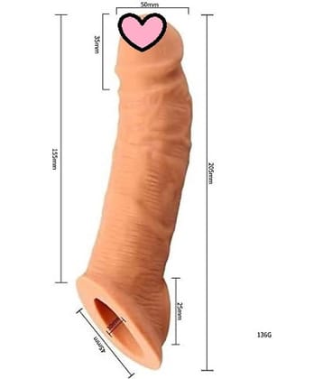 Ultra-Lifelike Pennis Sleeves for Men Perfect Extender Enlarge Long Style Extensión sleeve Thick and Big Extra