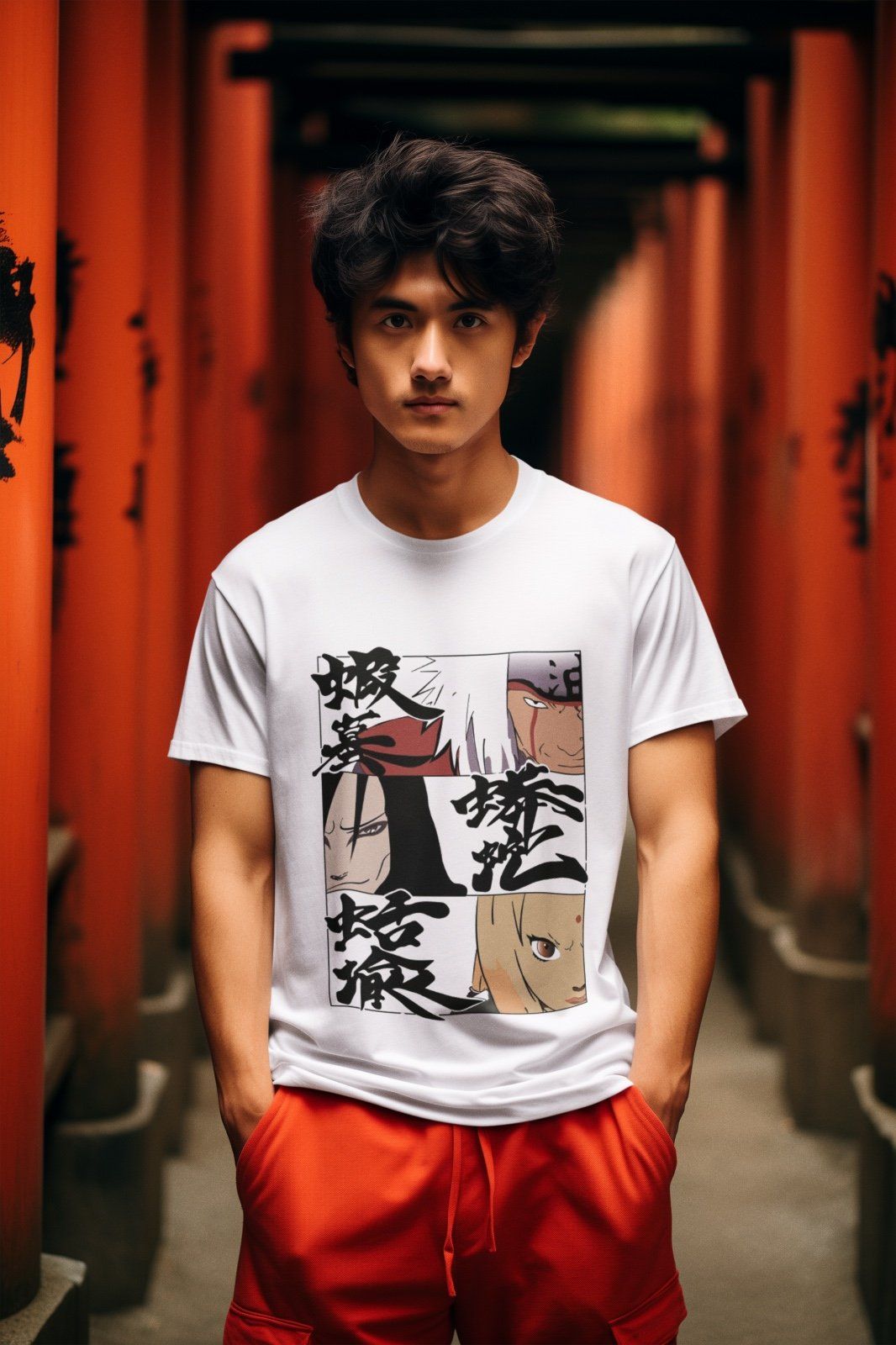 Anime- Regular Print Tshrirt (S)