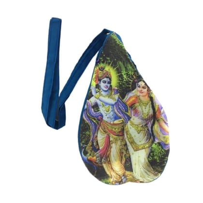 MAYAPURI Beautiful Radha Krishna Printed Chanting Bag/Japa Bag for Mantra Jaap (Pack of 1) Multicolor MAYAPURI Beautiful Radha Krishna Printed Chanting Bag/Japa Bag for Mantra Jaap (Pack of 1) Multicolor
