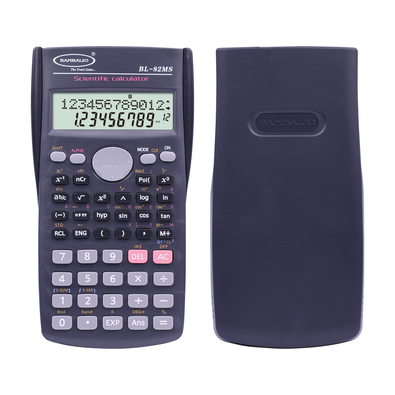 Bambalio Scientific Calculator with 240 Functions and 2 Line Display 3 Years Warranty