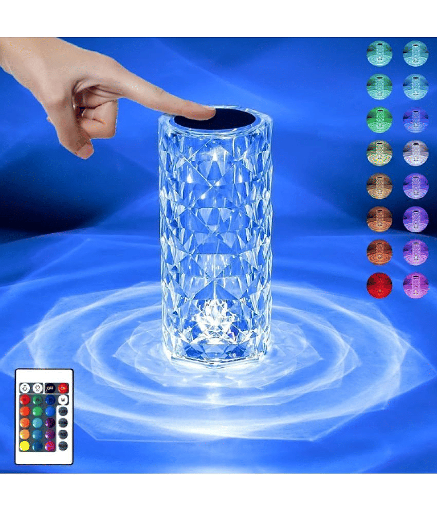 Tapixaa Multicolor Decorative Table Lamp ( Pack of 1 )