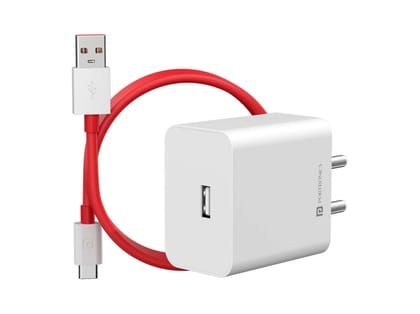 Portronics Adapto 35A USB A Output Port, VOOC Charging,WARP Charging, DASH Charging, QUICK Charging, 1M Charging Cable