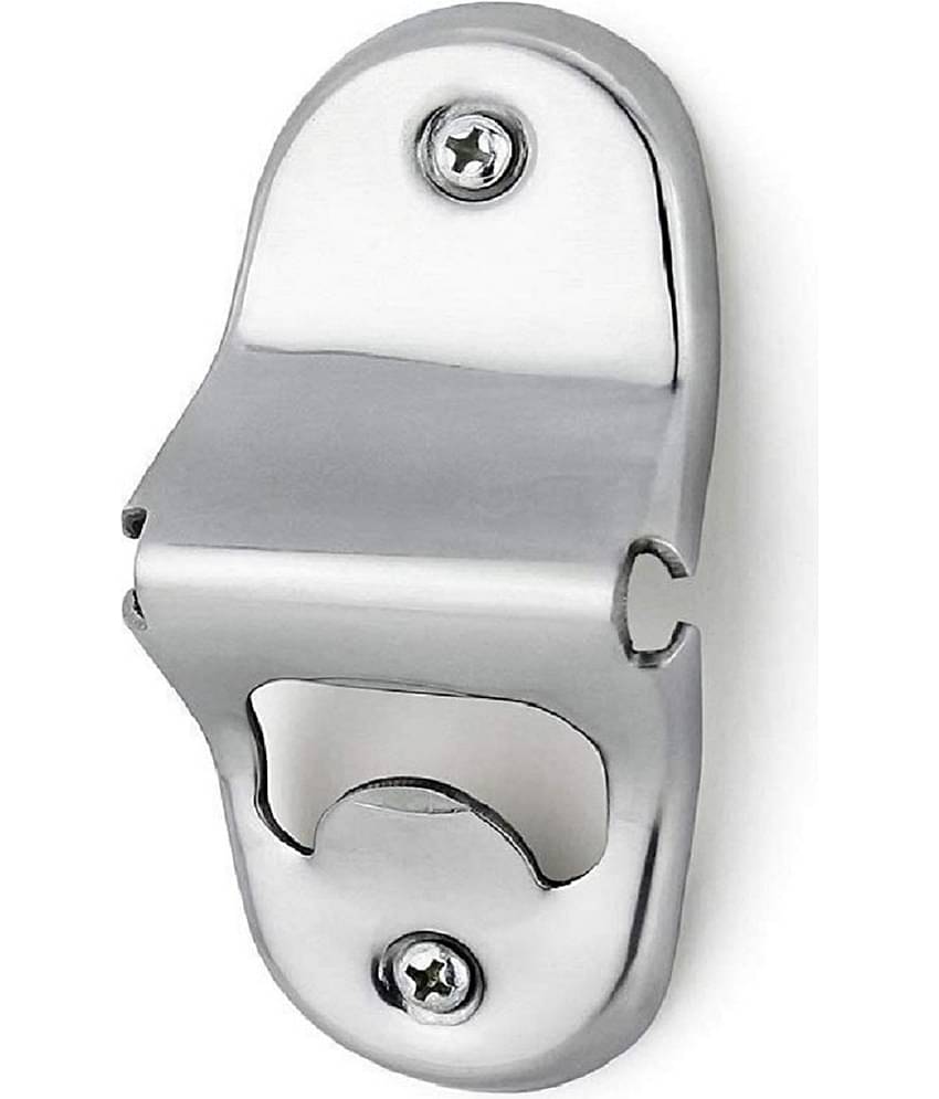 Silver Stainless Steel Bottle Opener