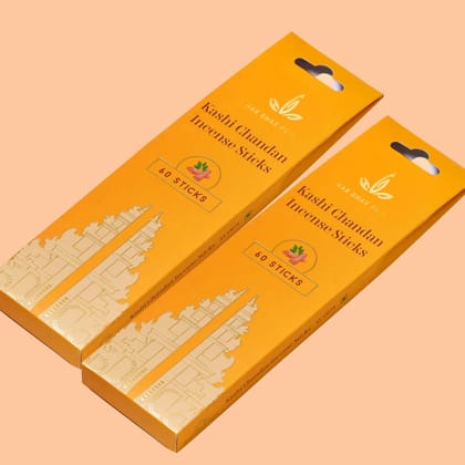 Har Ghar Puja Kashi Chandan Incense Sticks (Set of 2) Har Ghar Puja Kashi Chandan Incense Sticks (Set of 2)