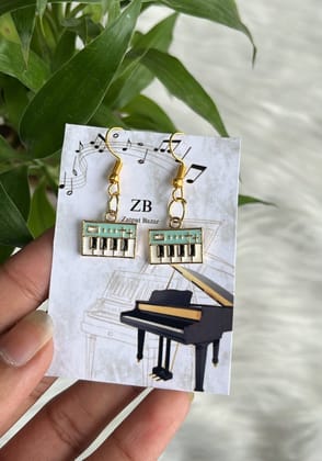 Piano Earrings