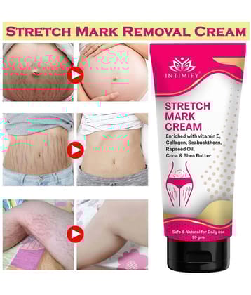 Intimify Stretch Mark Cream, Stretch Mark Remover Cream, Firming Cream, 50 Gms