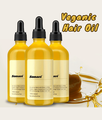 Sonavi Hair Growth Castor Oil 180 ml ( Pack of 3 )