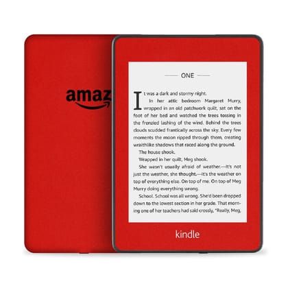 Matte Red Skin For Kindle