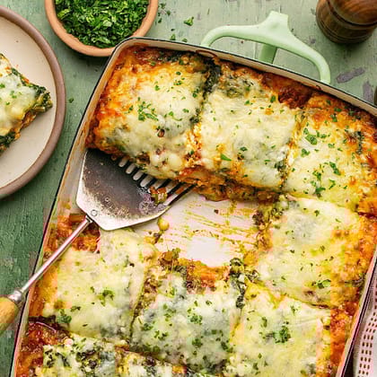 Cottage Cheese Lasagna