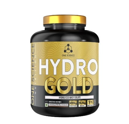 One Science Nutrition Hydro Gold Hydrolyzed Whey Isolate-5 Lbs / Chocolate Milk Shake