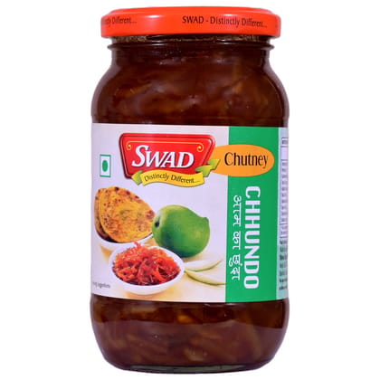 SWAD Traditional Delicious Mango Chhundo/Sweet Aam Chhunda/Shredded Aam/Mango - Pack of 1 (500 Grams)