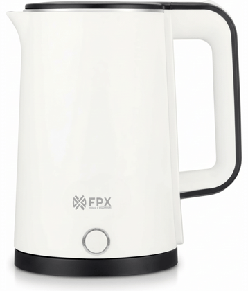 FOX PROX White 1.8 litres Metal Multifunctional Kettle