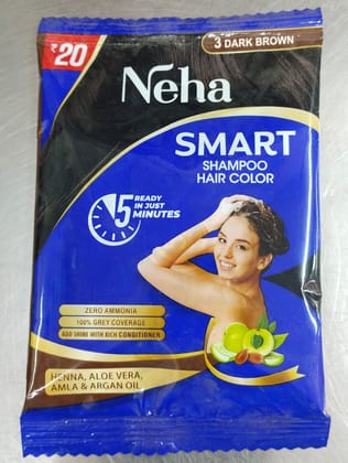 Neha smart shampoo hair color
