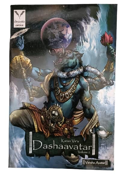 Karan Vir's Dashaavatar Volume 2 Varaha Avatar Comics Book New Edition 2023 [Perfect Paperback] Karan Vir