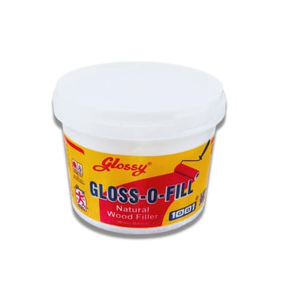 1001 Gloss-O-Filler Natural Wood Filler | Water Based | Unique Solvent Free | eco-Friendly | for All Types of Woods - (Teak 1 kg) 1001 Gloss-O-Filler Natural Wood Filler | Water Based | Unique Solvent Free | eco-Friendly | for All Types of Woods - (Teak 1 kg)