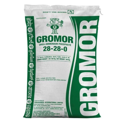 Gromor Urea Ammonium Phosphate 28-28-0 Fertilizer (50kg Bag) - High Nitrogen & Phosphate for All Crops