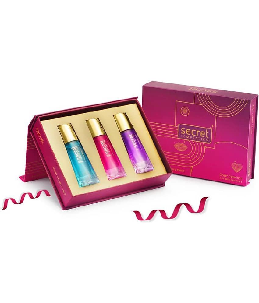 Secret Temptation Cheer Collection Daisy, Jazz and Ruby Perfume, Pack of 3 (30ml each)