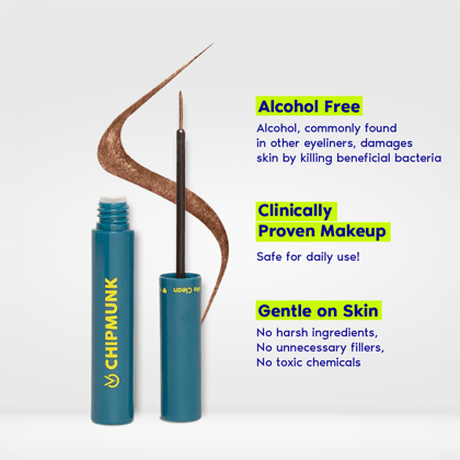 Strike Out! - Metallic Liquid Eyeliner 17 Vintage Bronze-17 Vintage Bronze