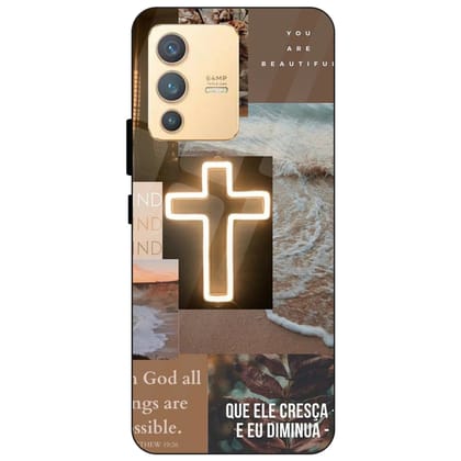 Jesus Son Of God - Glass Case For Vivo Models-Vivo S1