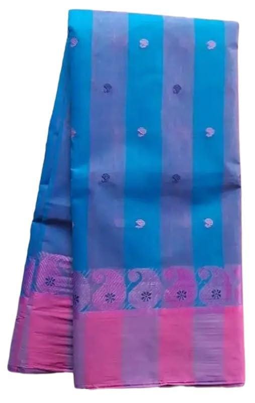 Woven Tant Handloom Cotton Saree