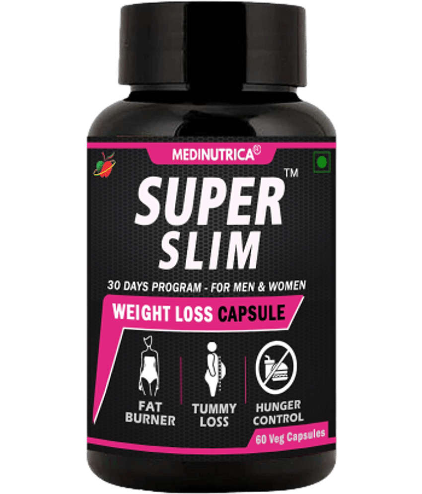 Medinutrica Super Slim Weight/Fat Loss Veg Capsule Capsule 60 Gm Pack of 1
