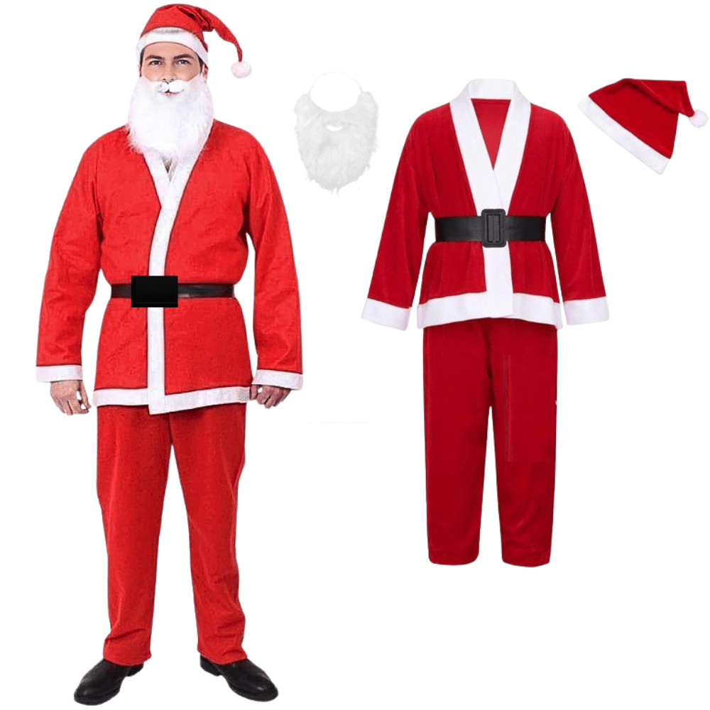 Santa Claus Christmas Costume for Adults - Party and Festive Needs | Buy online on ZillyBuy