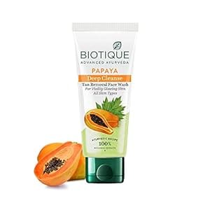 Biotique Bio Papaya Exfoliating Face Wash, 100ml