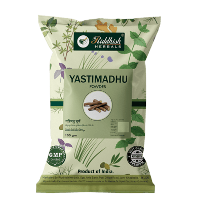 Riddhish Herbals Yastimadhu Powder(100 gm Each) - combo pack (3)