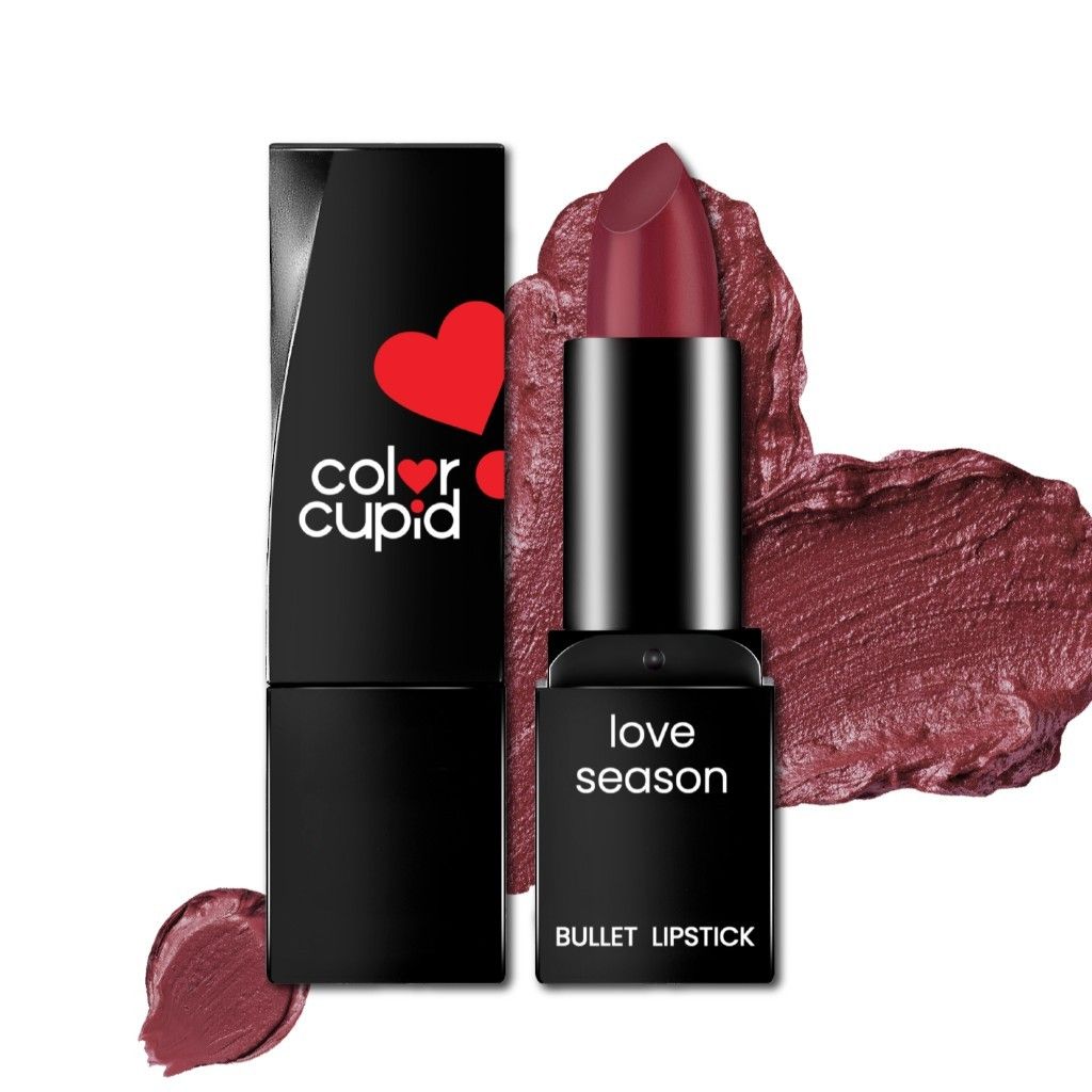 Color Cupid Autumn Mocha Bullet Lipstick Transfer proof & Smudge Proof, With Hyaluronic Acid & Jojoba Oil - 4.1g