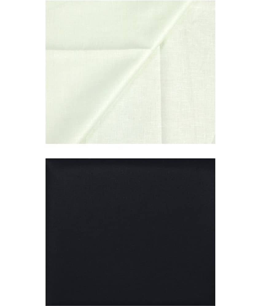 KUNDAN SULZ GWALIOR Multi Linen Unstitched Shirts & Trousers