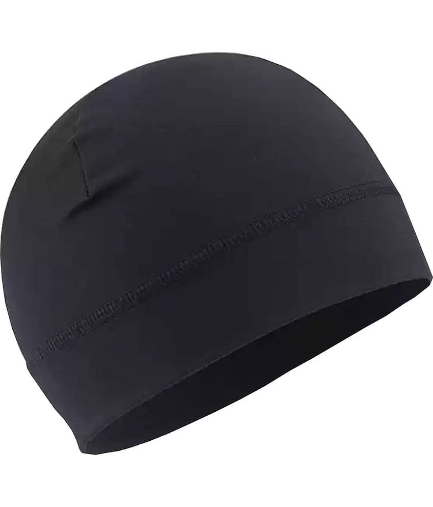 HIRU Black Nylon Men's Cap ( Pack of 1 )